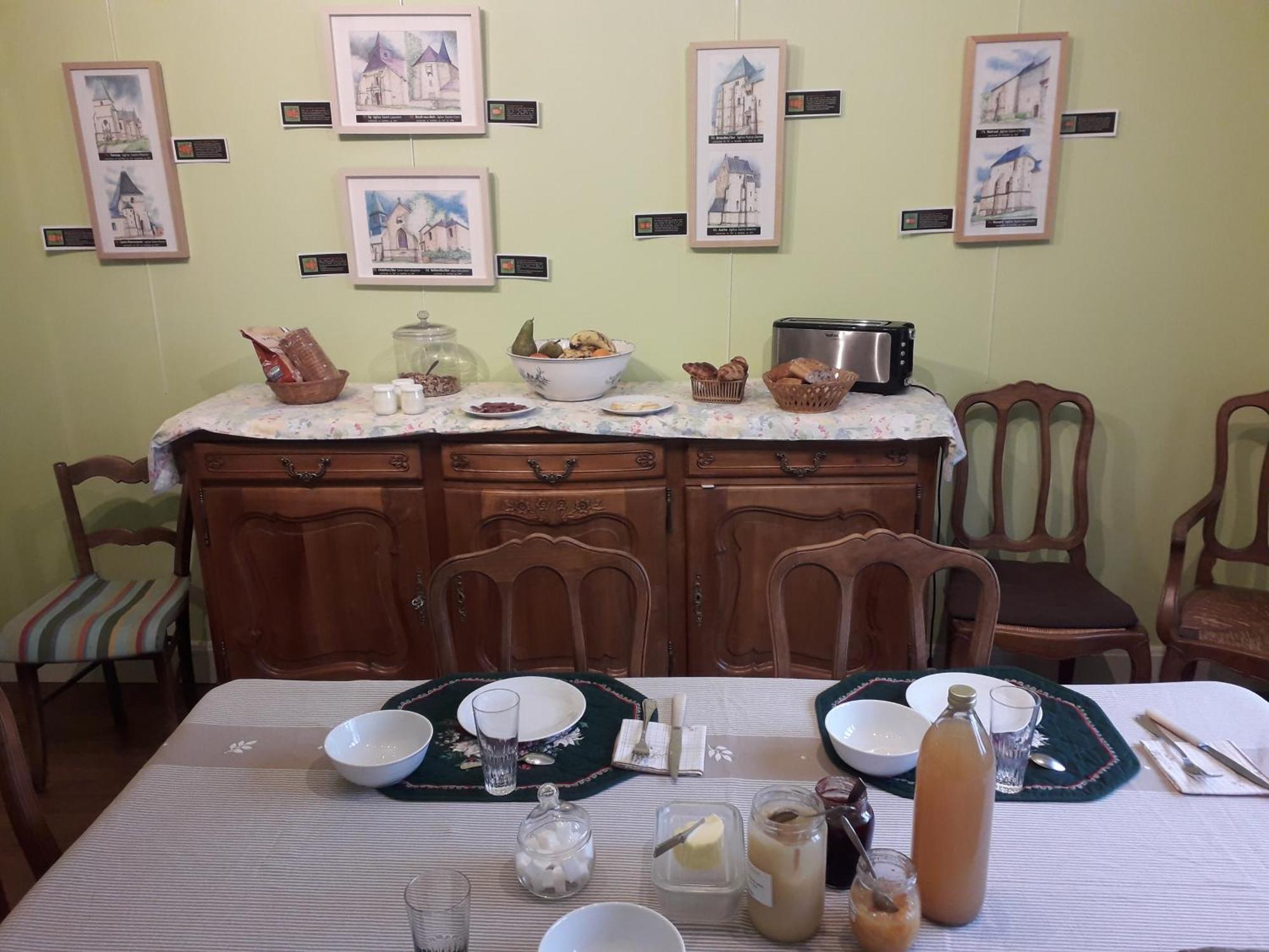 Gite Tante Aurore Et Chambres D'Hotes Chemery-Chehery Luaran gambar